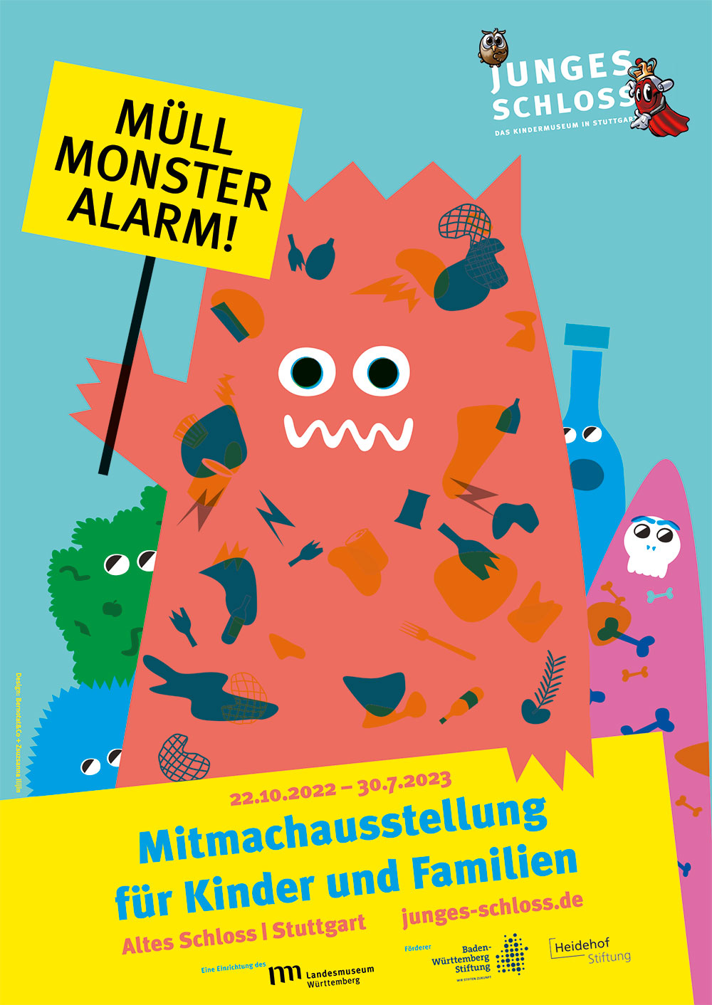 Müllmonster-Alarm!/ Mitmachausstellung / Kindermuseum Stuttgart